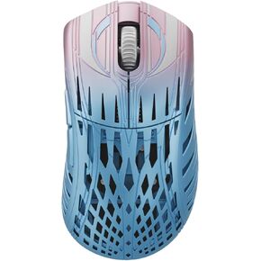 PWNAGE Stormbreaker ماوس ألعاب مغنيسيوم لاسلكي 8 كيلو هرتز - 50 جرامًا خفيف الوزن للرياضات الإلكترونية Pro Gamer لا تشوبه شائبة احترافي PAW3395 مستشعر بصري 26000 نقطة في البوصة - 8000 هرتز -100٪ PTFE زلاجات Ergo - بلاتينيوم in Kuwait