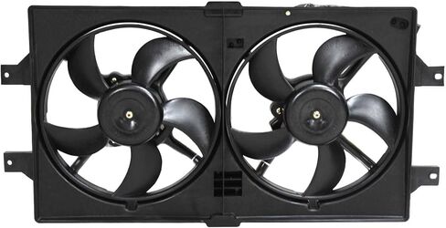 Garage-Pro Cooling Fan Assembly SET Compatible with Dodge Intrepid 1998-2004, Chrysler Concorde, 300M 1999-2004, LHS 1999-2001 Radiator Fan, 2.7L, 3.2L, 3.5L, Dual fan in Saudi Arabia