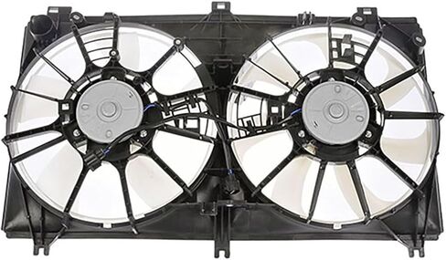 Engine Cooling Fan Assembly 1PC Replaces 1636131410, 1636138040 Compatible with IS300 2016 2017 2018 2019 Compatible with IS350 2014 2015 2016 2017 2018 2019 in Saudi Arabia