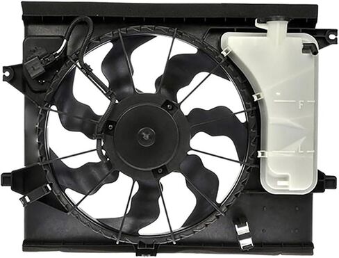 Engine Cooling Fan Assembly 1PC Replaces 253802K600, 25380B2000 Compatible with Kia Soul 2012 2013 2014 2015 2016 2017 2018 2019 in Saudi Arabia