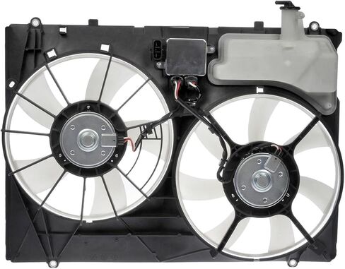 Engine Cooling Fan Assembly 1PC Replaces 163610P100, 163610P120 Compatible with Sienna 2007 2008 2009 2010 in Saudi Arabia