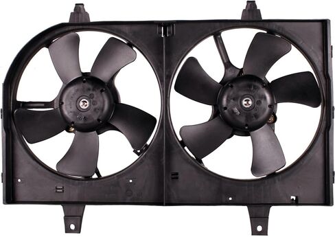 Radiator Fan Assembly - Cooling Fan | Engine Cooling system | Compatible with 2002-2004 Infiniti I35 | 2002-2003 Nissan Maxima in Saudi Arabia