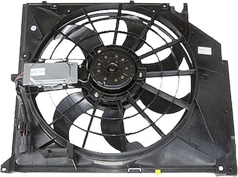 Radiator Fan Assembly - Engine Cooling Fan | Radiator Cooling Fan Unit | Compatible with 1999-2006 BMW 3-Series/Coupe in Saudi Arabia