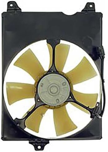 Engine Cooling Fan Assembly Right 1PC Replaces 163610A090, 1636320060 Compatible with Sienna 1998 1999 2000 2001 2002 2003 in Saudi Arabia
