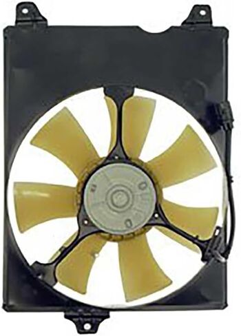 Engine Cooling Fan Assembly Right 1PC Replaces 163610A090, 1636320060 Compatible with Sienna 1998 1999 2000 2001 2002 2003 in Saudi Arabia