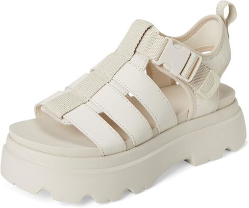 صندل نسائي من UGG CORA Fisherman، أسود، 5.5 in Kuwait