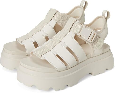 صندل نسائي من UGG CORA Fisherman، أسود، 5.5 in Kuwait