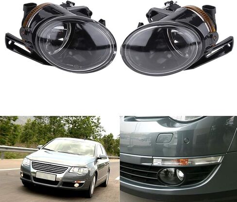 Fog Lights, Car Front Bumper Fog Lights Driving Lamp For B6 3C 3C0 941 700 3C0941699A 3C0941700A in Saudi Arabia
