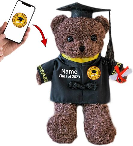 Graduation Bear Gift for Preschool Kindergarten Graduate Stuffed Animal Plush Soft Teddy Bear with Diploma Necklace Class of 2024 in Saudi Arabia