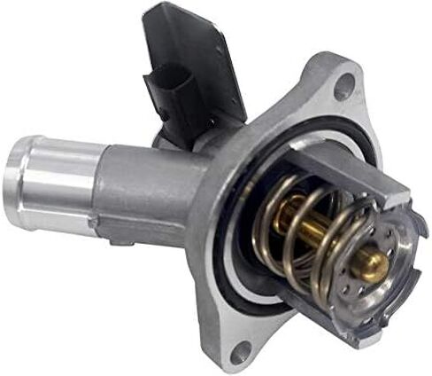 Engine Coolant Thermostat Housing Assembly with Thermostat - Compatible with 2013-2019 Chevy Malibu 2.0L, 2.5L 4-Cylinder in Saudi Arabia