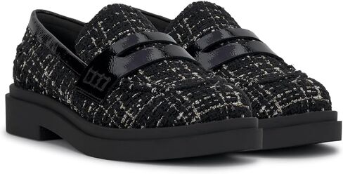 Jessica Simpson Women's Xuris Loafer Flat, Chrome, 10 in Saudi Arabia