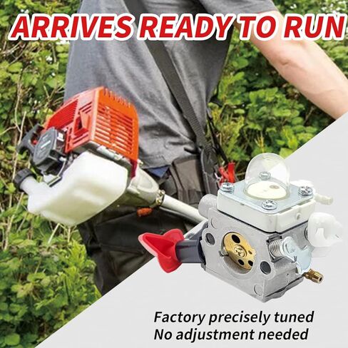 FS56RC المكربن ​​ل Stihl FS40C FS50C FS56C FC56C FS70C استبدال Zama C1M-S267 Carb 4144-120-0608 4144 120 0608 in Saudi Arabia