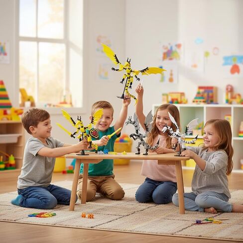 مجموعة شخصيات T13 وTitan 13 Toys 2 Pack (اكتمل تجميع شخصيات الحركة المطبوعة ثلاثية الأبعاد) (متحركة متعددة المفاصل) (تتضمن تصميمات Dragon Man ملحقات مختلفة) دمية T 13 شخصية لتزيين المكتب in Kuwait