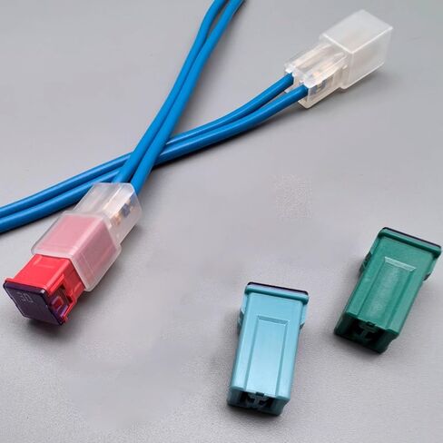 QQCQ 16pcs JCASE Fuse Automotive FMX Fuse Tall/Standard Profile JCASE for Trucks, Cars and SUVs(40A) in Saudi Arabia
