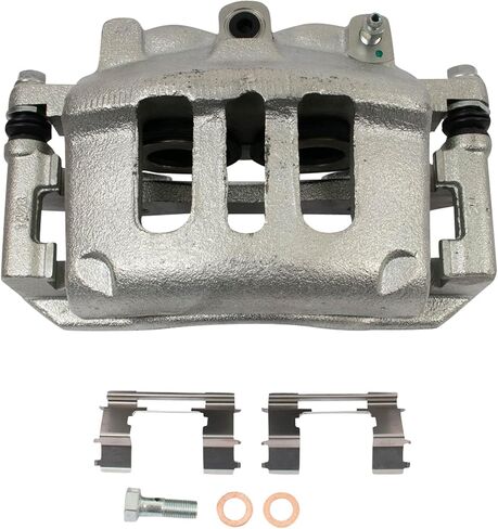Front Right Brake Caliper w/Bracket Passenger Side Compatible with 2003-2011 Ford Crown Victoria Lincoln Town Car Mercury Grand Marquis 2003-2004 Marauder in Saudi Arabia