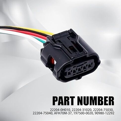 موصل مستشعر تدفق الهواء الشامل HiSport 22204-0H010 - متوافق مع Lexus ES350 GS350 Scion TC XB XD Toyota Avalon Camry يستبدل 22204-31020 22204-75030 in Saudi Arabia