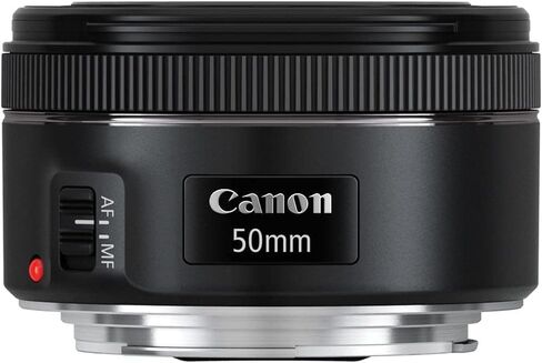 Canon EF 50mm f/1.8 STM Lens + PixiBytes Accessories Bundle (Renewed) in Saudi Arabia