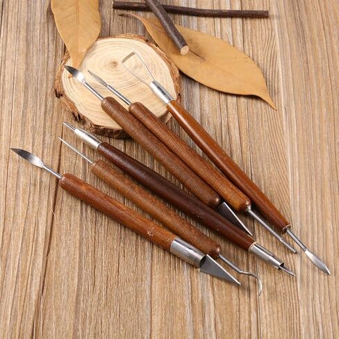 6pcs Clay Sculpting Set, Assorted Pottery Carving Tools Shapers, for Craft Projects in Saudi Arabia