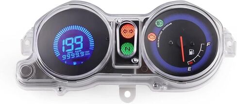 motorcycle mileometer 7 Colors Multi-functions Motorcycle Tachometer Dashboard Moto LED RPM Mileage Meters For Brazil For TITAN 150 Universal in Saudi Arabia