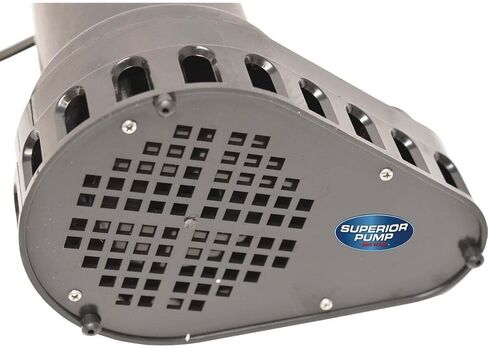 Superior Pump 92260 1/4 HP Plastic Sump Pump with Vertical Float Switch, Black in Kuwait