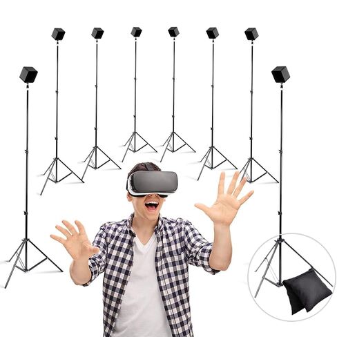 Skywin-VR Tripod Stand, HTC Vive Base Station Compatible Sensor Stand and Base Station Mount for Vive Sensors or Oculus Rift Constellation (6 Stands) in Saudi Arabia
