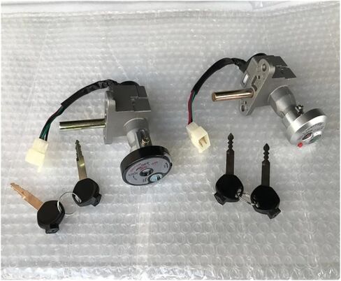 Universal Motorcycle Ignition Switch Key With Wire Fit For 100 125 gy6 GTR Y Scooter ATV Moto Scooter Ignition Switch Key(A2) in Saudi Arabia