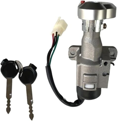 Universal Motorcycle Ignition Switch Key With Wire Fit For 100 125 gy6 GTR Y Scooter ATV Moto Scooter Ignition Switch Key(A2) in Saudi Arabia