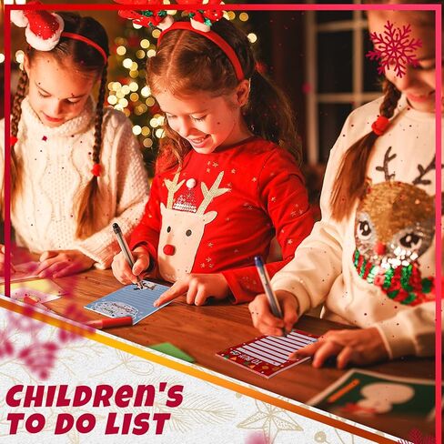 Christmas to Do List Notepad Santa Snowman Design Reusable Sticky Notes for Grocery, Reminders, Shopping & Work Study Festive Christmas Party Supplies(Cute,12 Pcs) in Saudi Arabia