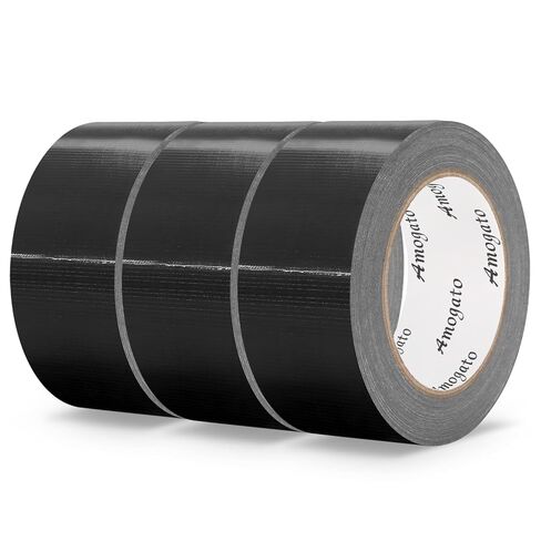 3 Roll Heavy Duty Duct Tape-Professional Grade Outdoor Waterproof Duct Tape, Hand Tearable, Repair Duct Tape for Industrial, Professional Use,1.88 Inch x 30 Yards,Orange in Kuwait
