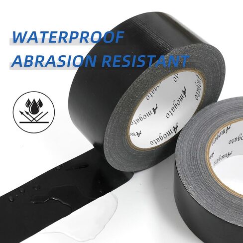 3 Roll Heavy Duty Duct Tape-Professional Grade Outdoor Waterproof Duct Tape, Hand Tearable, Repair Duct Tape for Industrial, Professional Use,1.88 Inch x 30 Yards,Orange in Kuwait