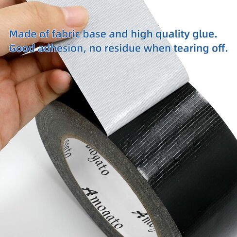 3 Roll Heavy Duty Duct Tape-Professional Grade Outdoor Waterproof Duct Tape, Hand Tearable, Repair Duct Tape for Industrial, Professional Use,1.88 Inch x 30 Yards,Orange in Kuwait