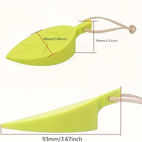 Creative Leaf-Shaped Door Stopper – Child Safety Door Blocker, Anti-Pinch and Collision Protection, Compact and Colorful Plastic Design in Saudi Arabia
