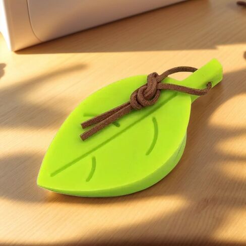 Creative Leaf-Shaped Door Stopper – Child Safety Door Blocker, Anti-Pinch and Collision Protection, Compact and Colorful Plastic Design in Saudi Arabia
