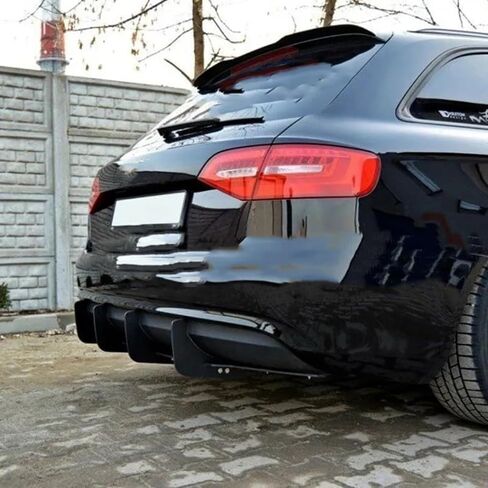 Car Rear Spoiler for Audi A4 B8 Avant/Allroad 2008-2016 Trunk Spoiler Roof Spoiler Rear Wing Lip Decoration Easy to Install Car Accessories in Saudi Arabia