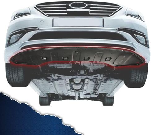 درع أمامي لرذاذ المحرك الجديد من CHEDA، متوافق مع 2015-2016 Hyundai Sonata، أسود، HY1228185 29110C2300 in Saudi Arabia