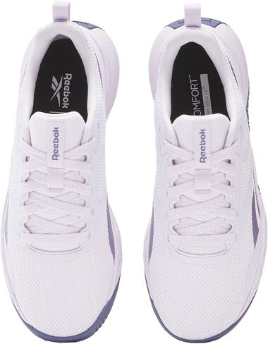 Reebok Women's NFX Trainer Sneaker, Black/Midnight Plum/Footwear White, 9.5 in Saudi Arabia