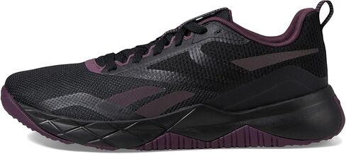 حذاء رياضي نسائي من Reebok NFX Trainer، أسود/أرجواني منتصف الليل/أبيض، 9.5 in Saudi Arabia