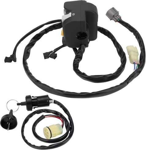 M MATI Handlebar & Key Switch for Honda Rancher 350 ES TRX350FE/TRX350TE Electric Shift 2006 35200-HN5-N12 35200-HN5-N11 35100-HN5-670 in Saudi Arabia