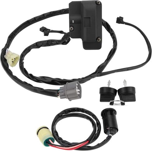 M MATI Handlebar & Key Switch for Honda Rancher 350 ES TRX350FE/TRX350TE Electric Shift 2006 35200-HN5-N12 35200-HN5-N11 35100-HN5-670 in Saudi Arabia