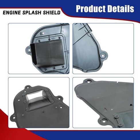 SecosAutoparts Engine Splash Shield Guard تحت الغطاء متوافق مع Toyota Rav4 HV Prime 2019-2025 Venza 2021-2024 استبدال # 5514200R061، 514200R010 غطاء المحرك تحت in Saudi Arabia