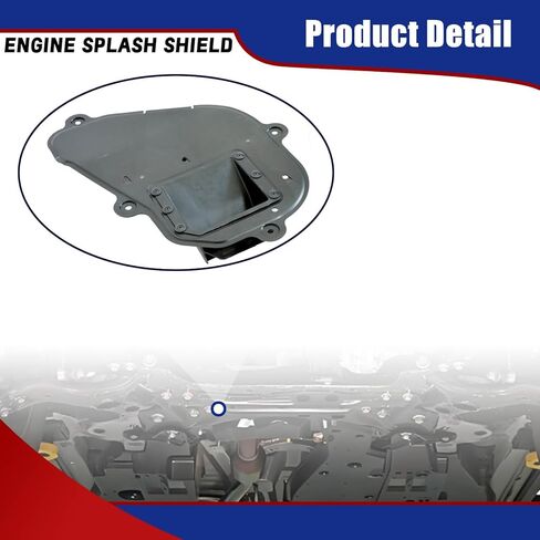 SecosAutoparts Engine Splash Shield Guard تحت الغطاء متوافق مع Toyota Rav4 HV Prime 2019-2025 Venza 2021-2024 استبدال # 5514200R061، 514200R010 غطاء المحرك تحت in Saudi Arabia