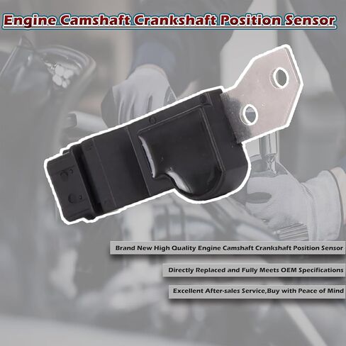 Engine CAR CAM Camshaft Position Sensor L4 1.6L Compatible with Chevrolet 2004-2008 2012-2018 Aveo / 2006-2008 Aveo5 OE # ‎‎PC592 2134701 2351317 96253544 (note: 04 05 06 07 08 12 13 14 15 16 17 18) in Saudi Arabia