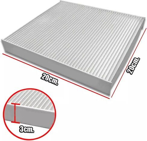 Compatible For Isuzu D-Max/Mux 2012-2018. Vehicle Air Conditioning Filter 5-86702620-0, Car Air Conditioner Filter, Auto Parts. in Saudi Arabia