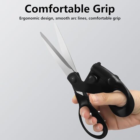 Professional Laser Guided Scissors, Cuts Straight Fast Guide Light Scissor, Multifunctional Sewing Guided Scissors for Fabric, Paper, Crafts with Ergonomic Handle & Magnetic Storag in Saudi Arabia