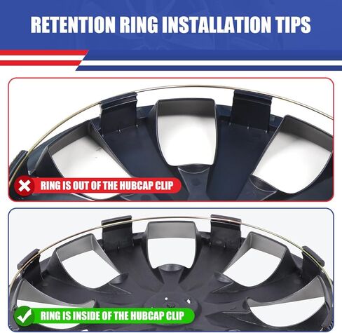 16 Inch Hubcaps Set of 4 White Lacquer Wheel Rims Cover R16 for Nissan Leaf 2011-2017 & for Nissan Sentra 2013-2019, PP Material Wheel Covers Snap On Fit for Steel Wheels Auto Accessories (4-Packs) in Saudi Arabia