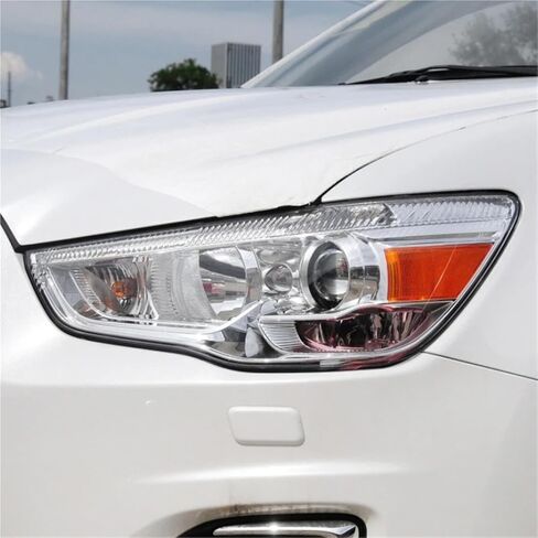 Compatible For Mitsubishi ASX 2013 2014 2015 2016 2017 2018 Auto Accessory Replace A Transparent PC Lights Shell Headlamp Cover(Right) in Saudi Arabia