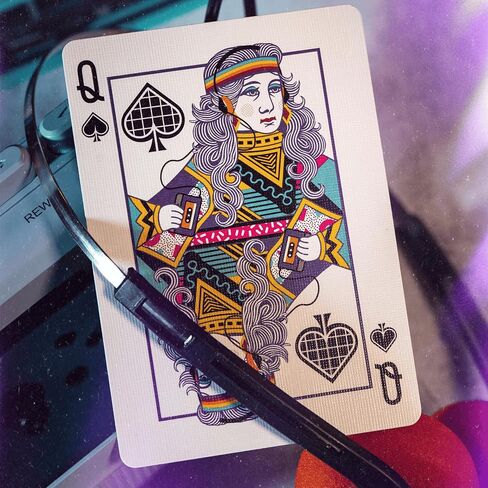 80s Playing Cards | Printed by USPCC | Limited Edition,100% Custom Deck of Cards for Cardists, Players & Collectors in Saudi Arabia