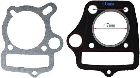 اكسسوارات TRX 70 90 CRF C70 C90 47 مللي متر مجموعة حلقات المكبس ل 70CC 90cc ATV الدراجة الترابية دراجة الطرق غير الممهدة (طوقا فقط) in Kuwait