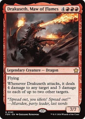 Drakuseth, Maw of Flames (193) MTG in Saudi Arabia