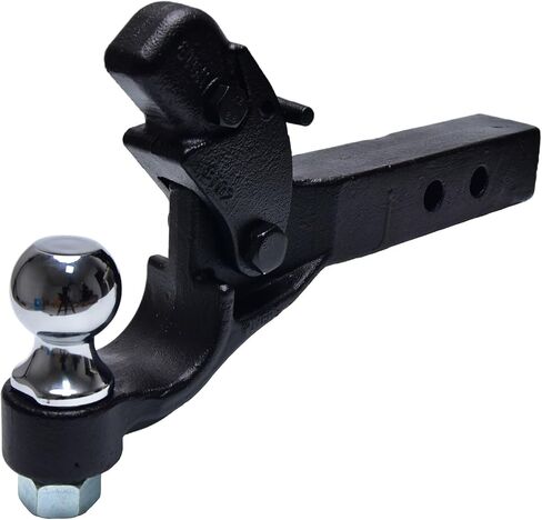 Pintle Hitch with 2-Inch Trailer Ball Fits 2-Inch Receiver,Stainless Steel Locks, 8-Ton 15-Inch Length in Saudi Arabia